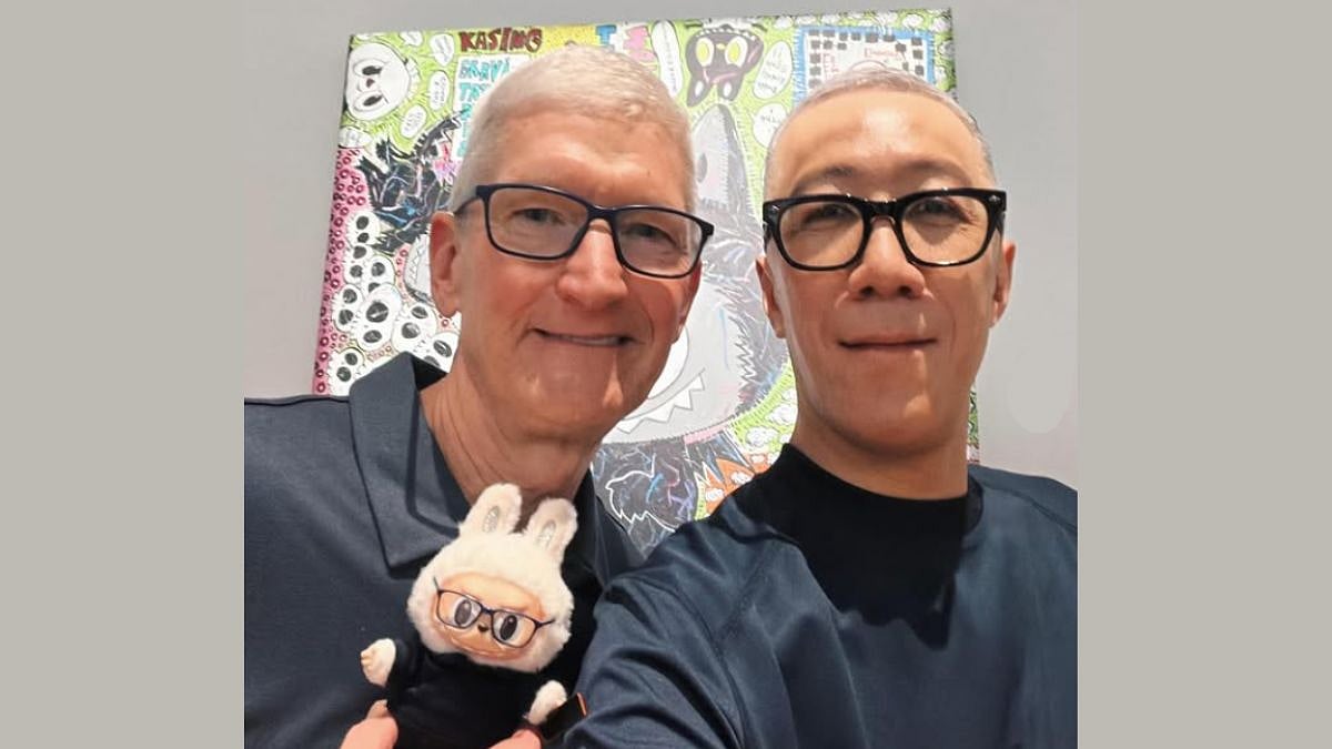 Creator Gifts Apple CEO Custom Labubu iPhone 17 Pro Figurine — Tim Cook Says, 'I’m Putting It...