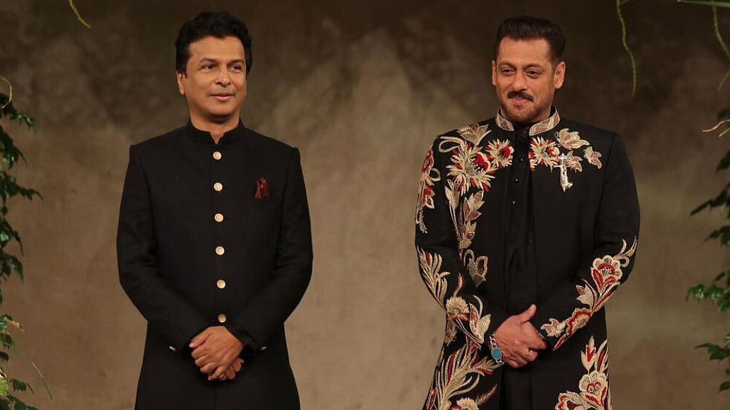 Salman Khan with Vikram Phadnis