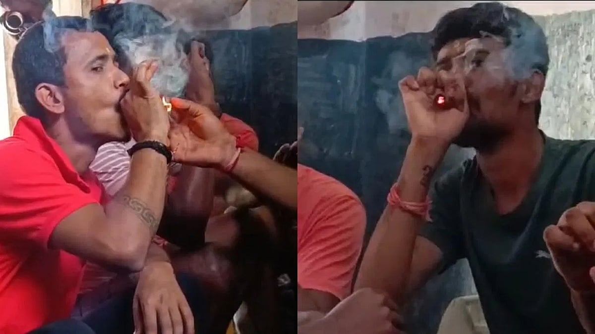 Nashik Road Jail Inmates Seen Consuming Drugs, Filming Reels In Viral Videos |