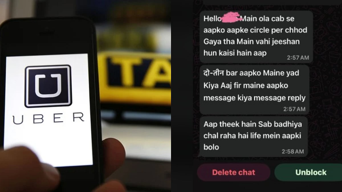 'Sach Bolna Aapka Heartbreak Hua Hai Na?’: Mumbai Woman Claims Creepy Uber Driver Asked Personal...