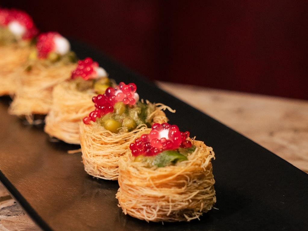 Kunafa Bird’s Nest at Gaia