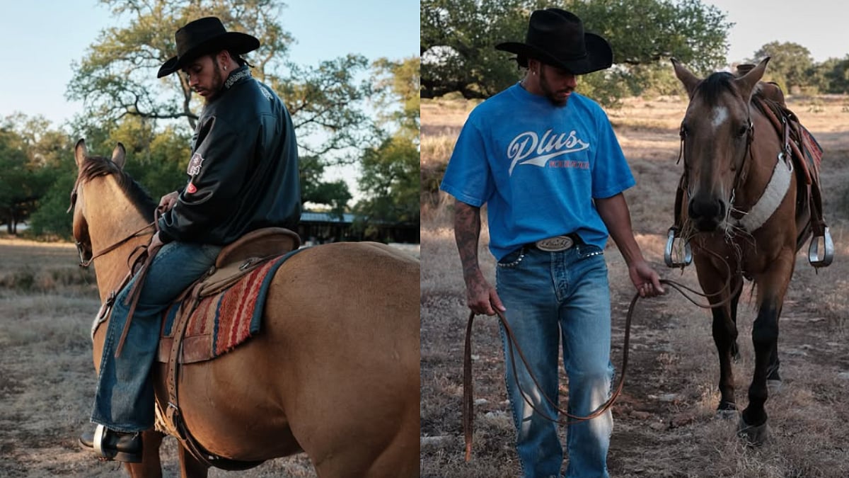 Howdy! Ferrari Driver Lewis Hamilton Shares Cowboy Look Ahead Of United States Grand Prix; Video