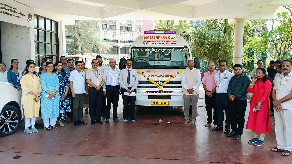 Nashik: MVPS Hospital Launches 'Eye-On-Wheels' Mobile Service For Free Check-ups