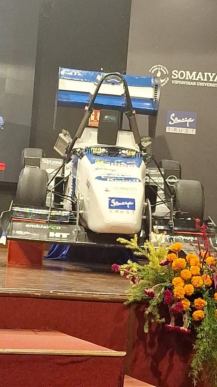 Somaiya Vidyavihar University Unveils 'Athena, A Student-Engineered Electric Race Car