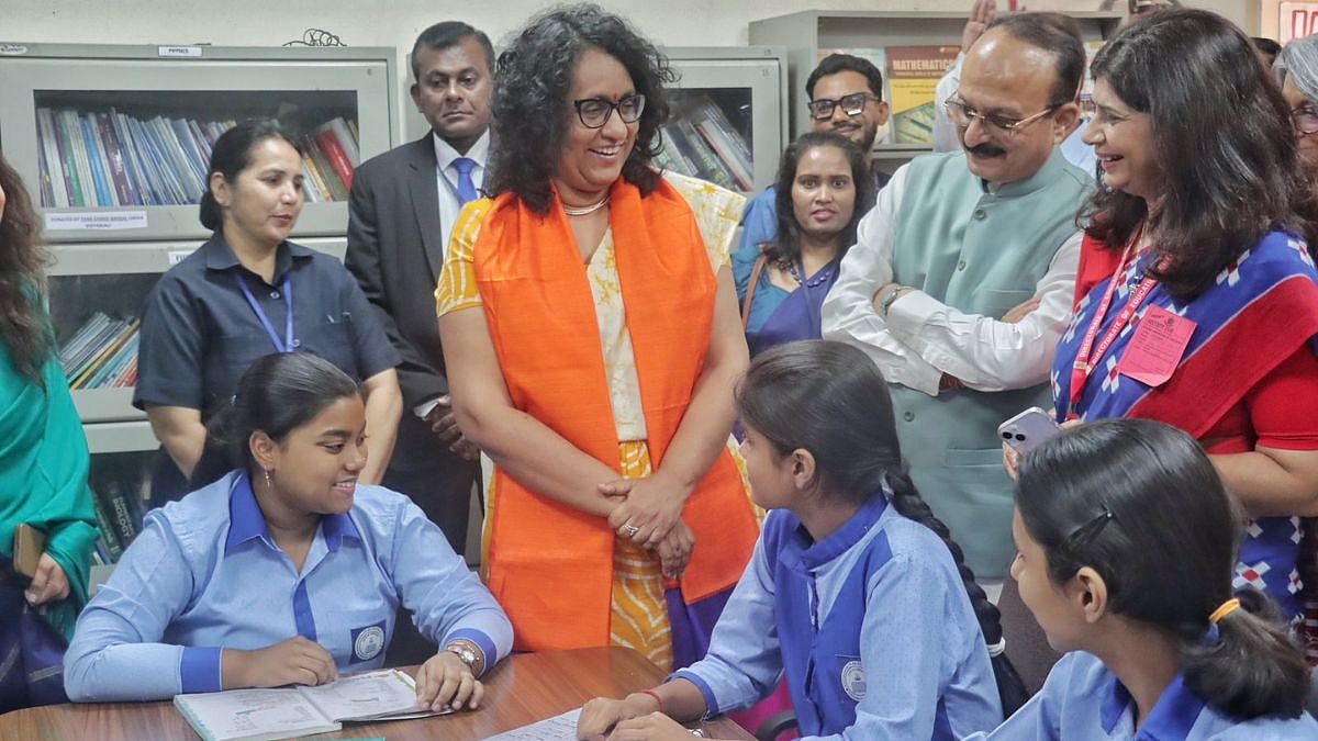 Sri Lankan PM Harini Amarasuriya Visits Delhi's CM SHRI School, Explores Education Collaboration