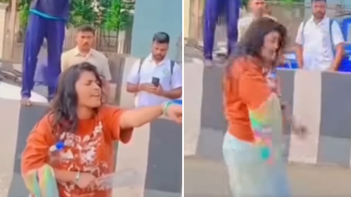 Bhopal News: Woman Creates Ruckus Outside Rani Kamlapati Railway Station, Stands In Middle Of Road &...