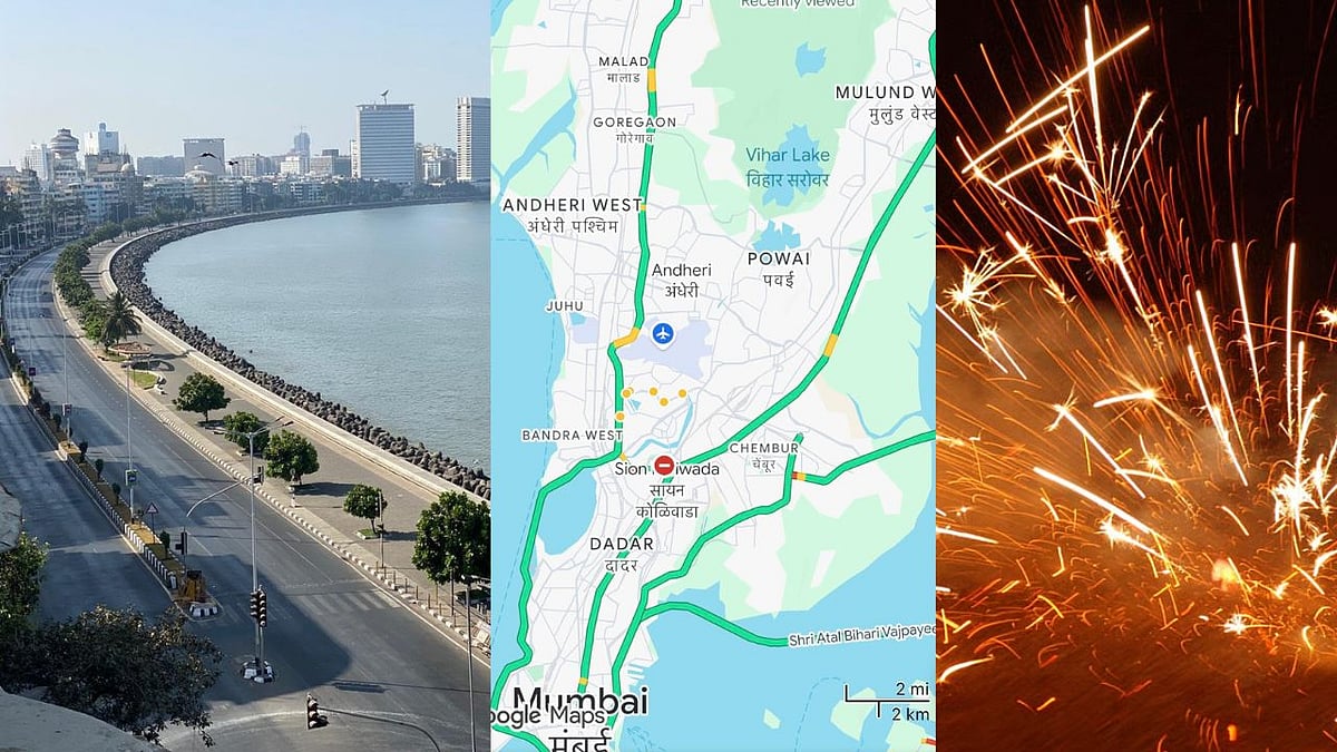Mumbai Turns Green On Maps As Traffic Flows Freely Amid Diwali; Netizens Call It 'Unbelievable'