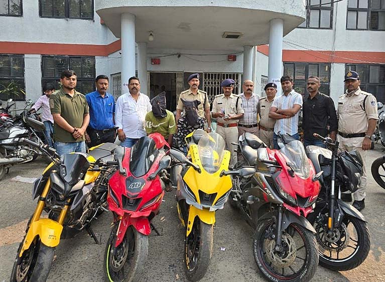 Bhopal News: Cops Recover 118 Stolen Two-Wheelers In A Month