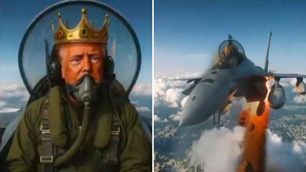 Donald Trump Shares AI-Generated Video Of Himself Dropping Faeces On Activist Harry Sisson; Post...