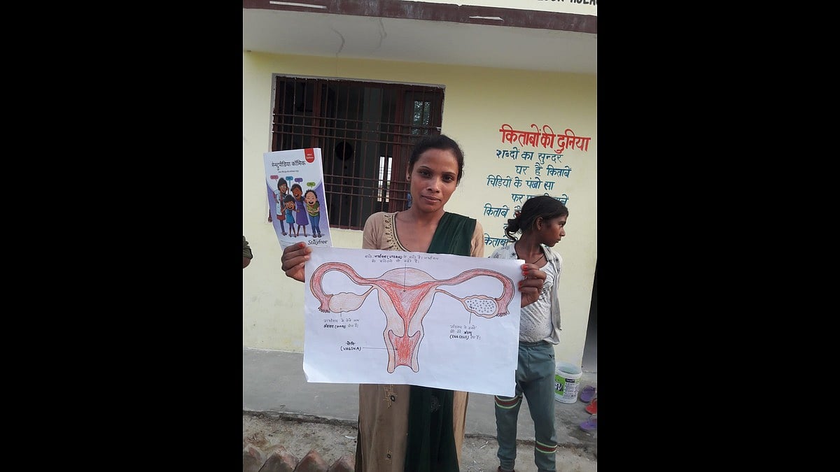 The NGO engages in menstrual health initiatives, challenging the taboos that persist in India