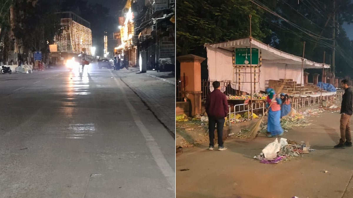 Indore News: 'Safai Mitras' Cleans Take Charge At 3AM, Clean Diwali Firecracker Waste Overnight