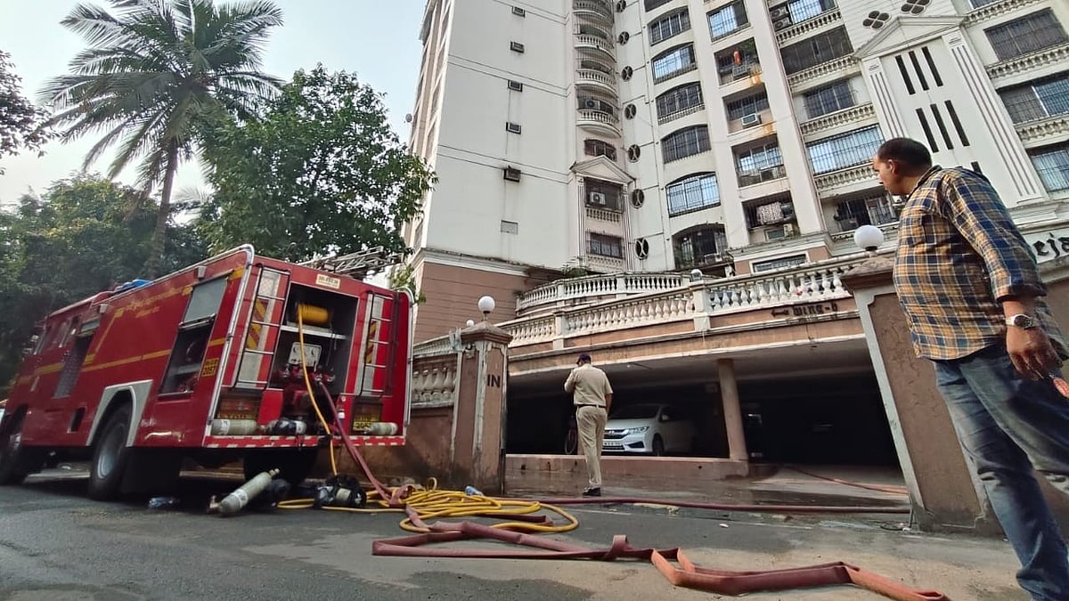 Vashi Fire: Karani Family Saves Home Amid Blaze In Adjacent Flat