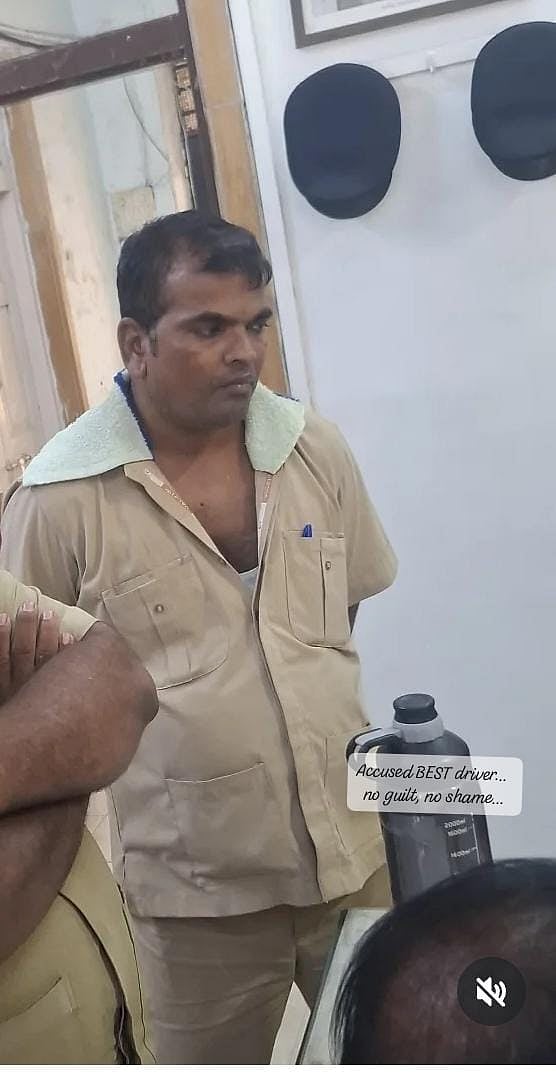 The accused BEST bus driver