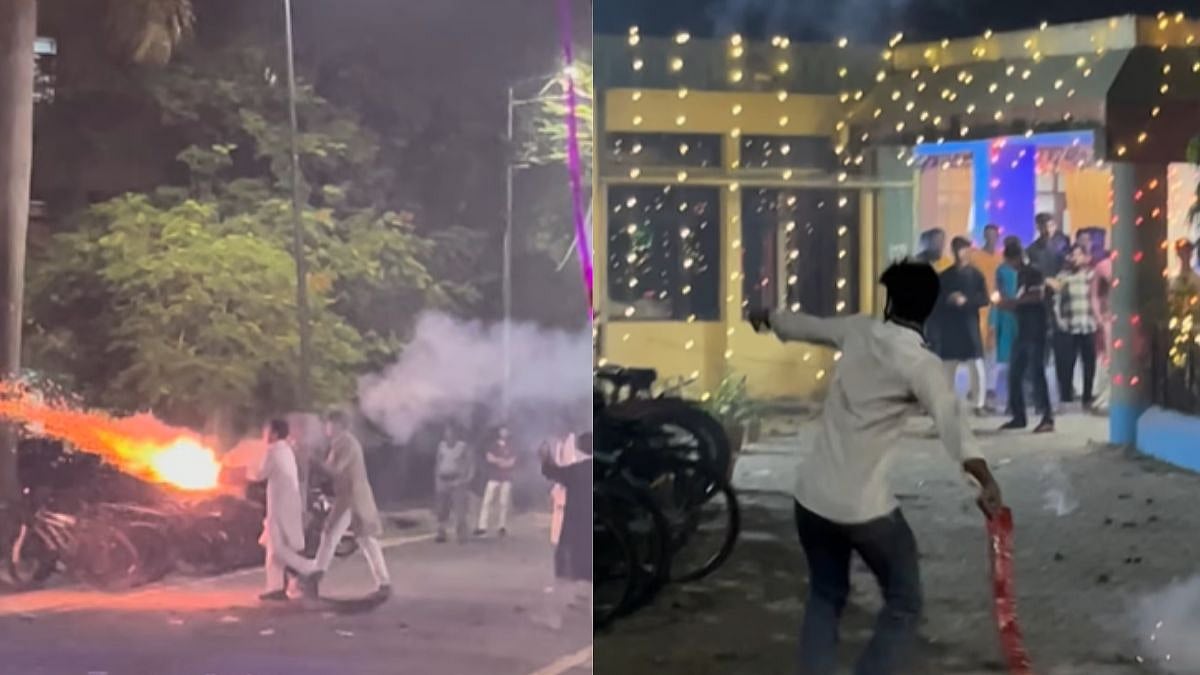 Viral Video: IIT Guwahati’s ‘Rocket And Patakha Battle’ Between Barak & Umiam Hostels Sparks...
