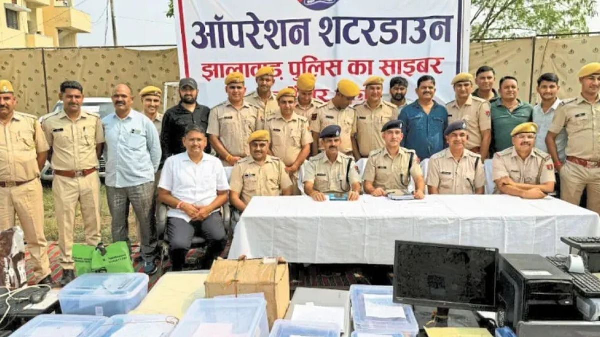 Rajasthan News: Jhalawar Police Bust Massive Interstate Cyber Fraud Racket Under Operation Shutdown,...