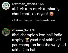 Comments