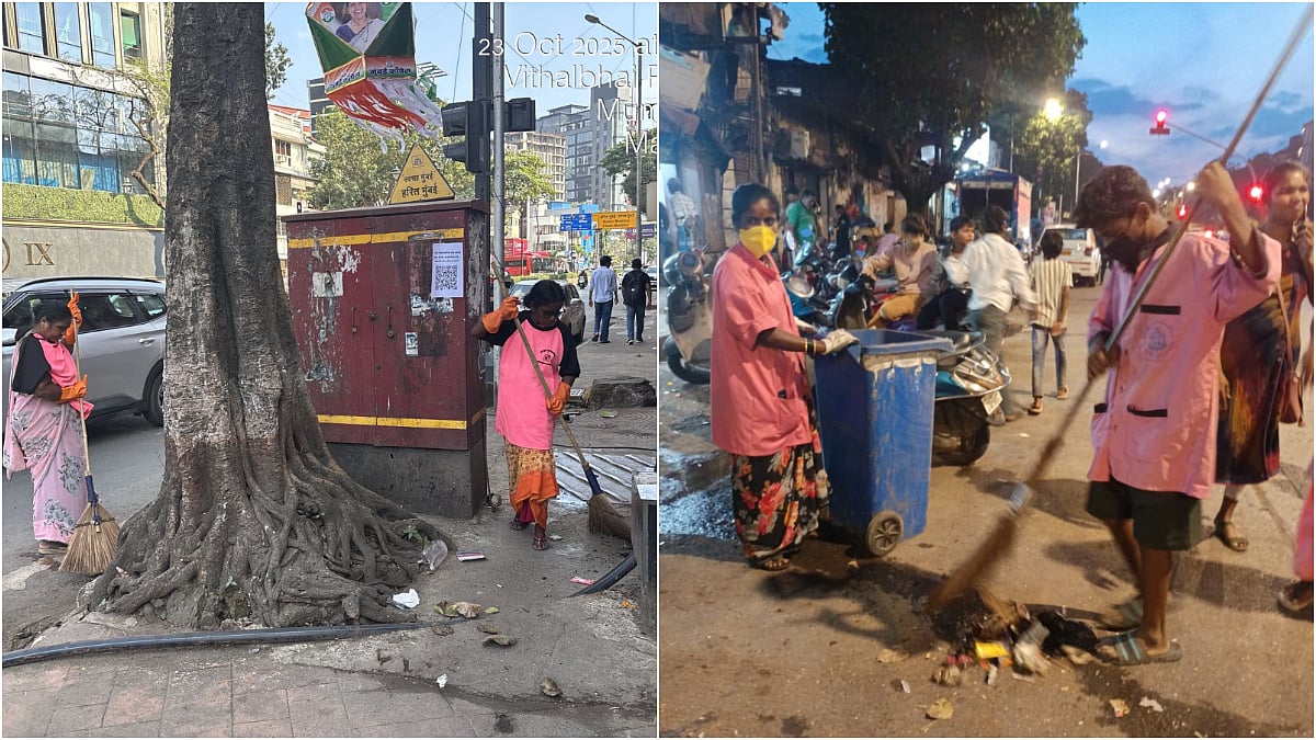 BMC workers cleared 3,075 MT of extra garbage during Diwali, keeping Mumbai clean amid festive celebrations