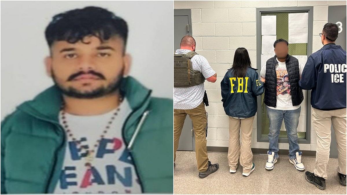 CBI secures deportation of fugitive gangster Lakhvinder Kumar from the US; arrested by Haryana Police at Delhi Airport | ANI