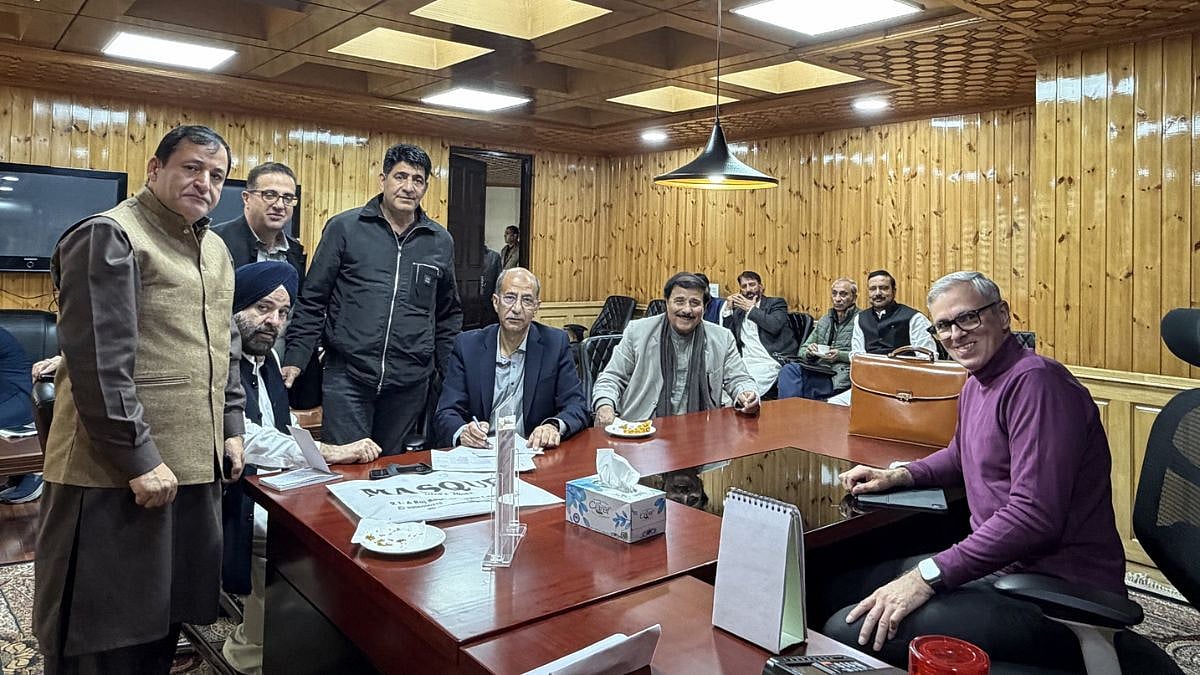 Jammu & Kashmir National Conference Wins Three Of Four Rajya Sabha Seats, Leaders Celebrate Victory
