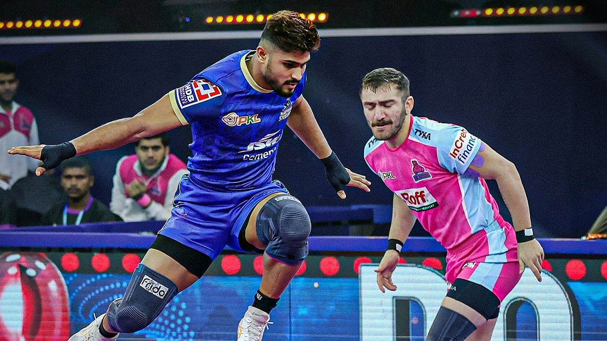 PKL 12: Jaipur Pink Panthers Outplay Defending Champions Haryana Steelers In Tight Play-In 1