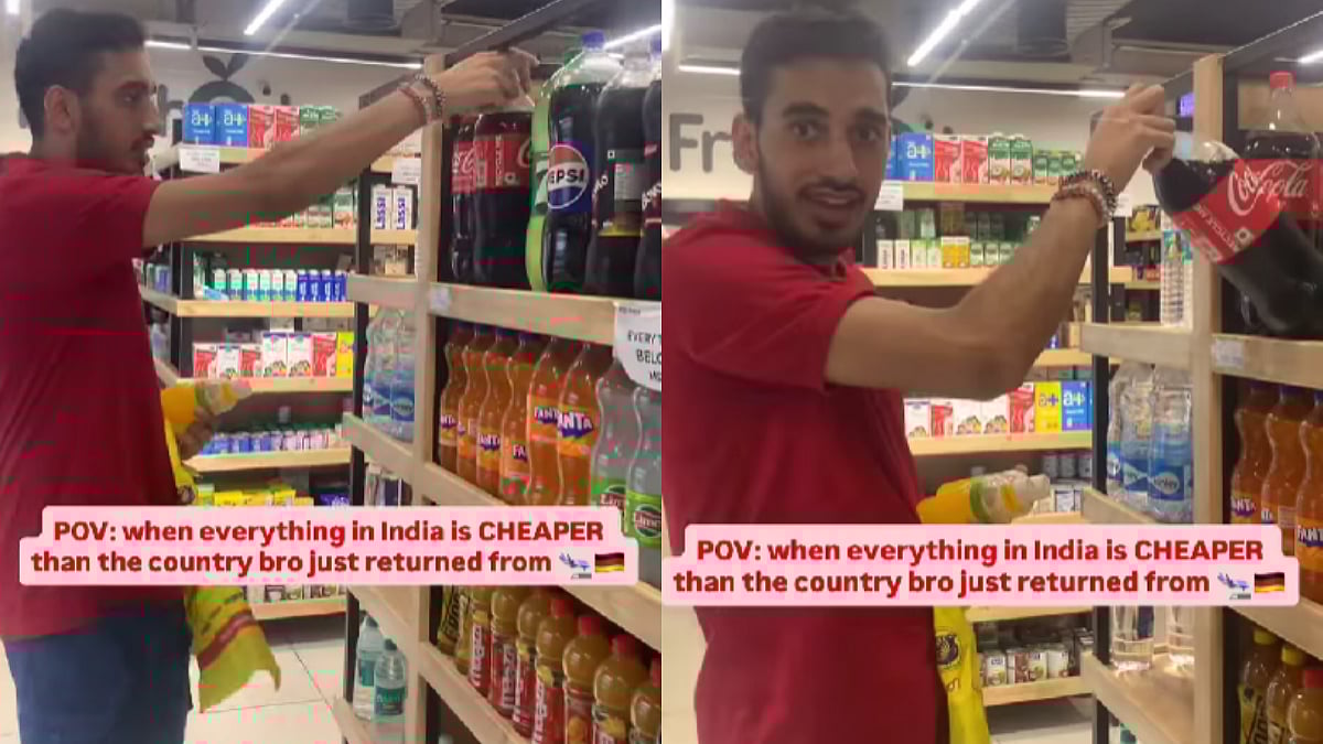 NRIs' Shocked Reaction To Grocery Prices In India Goes Viral, 'I Pay 200 For This In Germany' | WATCH