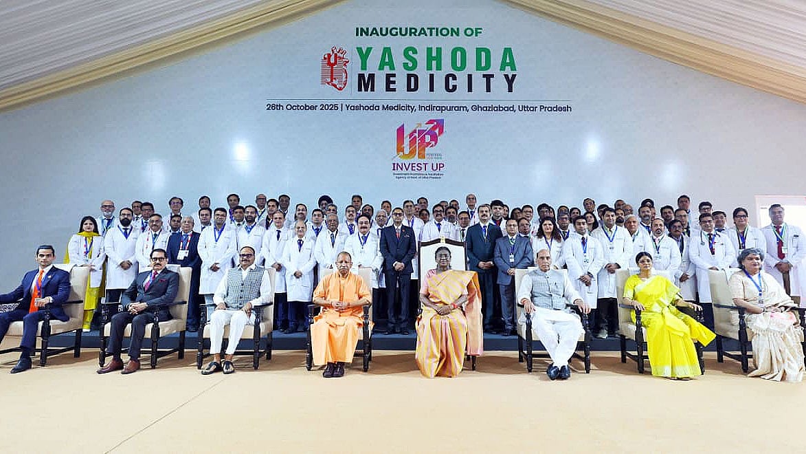 President Droupadi Murmu Inaugurates Yashoda Medicity In Ghaziabad