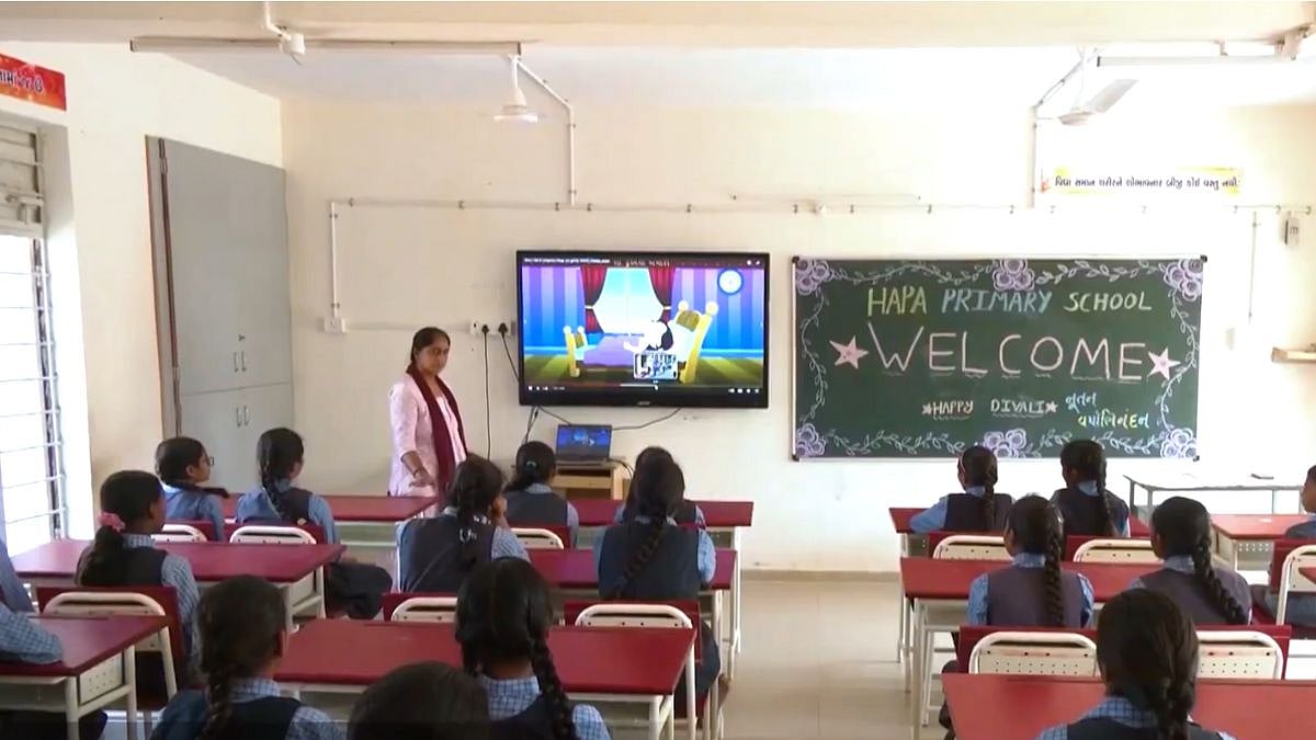 Gujarat: Modern Library At Hapa Primary School Becomes Model Of Rural Education Innovation