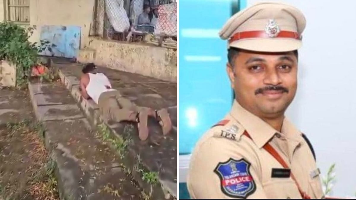 'Goli Lagi, Sir Neeche Karo': Hyderabad DCP Fires At Mobile Thief Who Attacked Him With Knife; Watch...