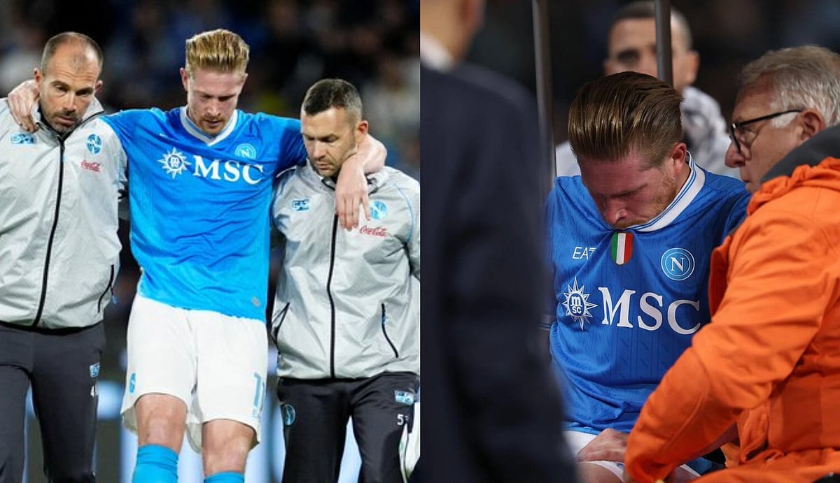 Video: Kevin De Bruyne Devastated As He Pulling His Hamstring After Netting A Goal In Serie A Clash