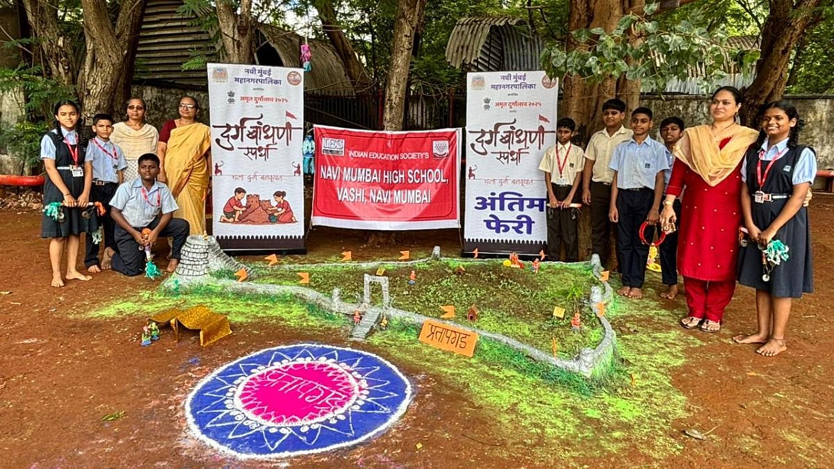 Navi Mumbai: NMMC’s Fort-Building Competition Draws 56 Entries Under Maharashtra Govt’s 'Durgotsav' Initiative
