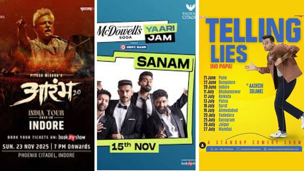 Indore Events Calendar For November: From Ashish Solanki To Piyush Mishra & Sanam Band-- Check Out...