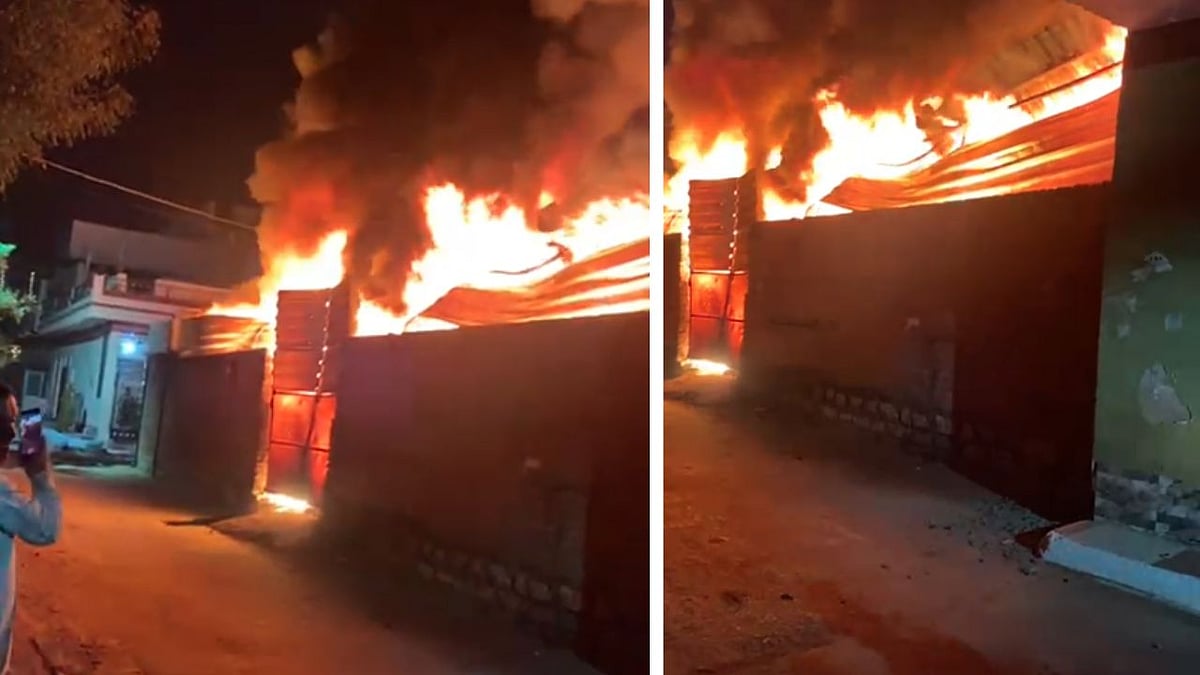 MP News: Massive Blaze Erupts In Scrap Warehouse In Gwalior; 12 Fire Engines Deployed As Stored...