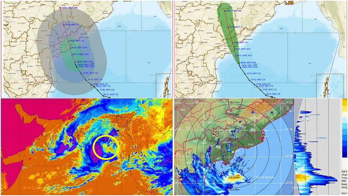 'Cyclone Montha Dangerously Close To Andhra Coast': IMD Warns Of Landfall Near Kakinada With Gusty Winds Tonight; Residents Urged To Stay Alert