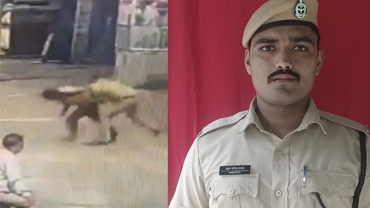 Mumbai News: Intoxicated Man Attempts Suicide At Dadar Railway Station; Alert Cops Save Him In Time (Video) 