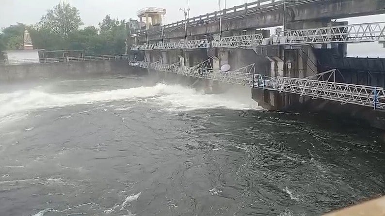 Cyclone Montha Effect: Gates Of Gwalior's Tighra Dam Open After 24 Hours Of Non-Stop Rain; Downpour...
