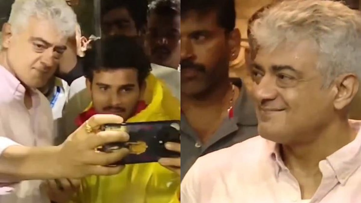 Ajith Kumar Asks Fans Not To Shout 'Thala' At Tirumala Temple; Clicks Selfie With A Deaf & Mute Fan...