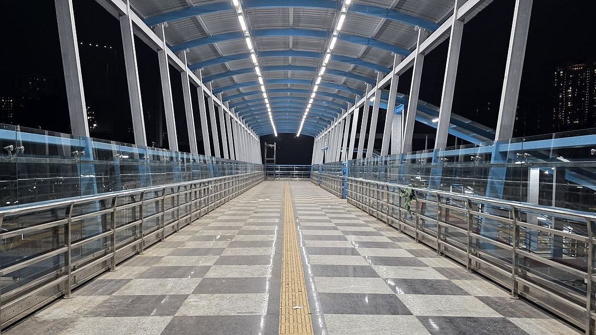 Mumbai News: MRVC Commissions New 6-Metre-Wide South Foot Over Bridge At Bhandup Station To Ease Passenger Movement