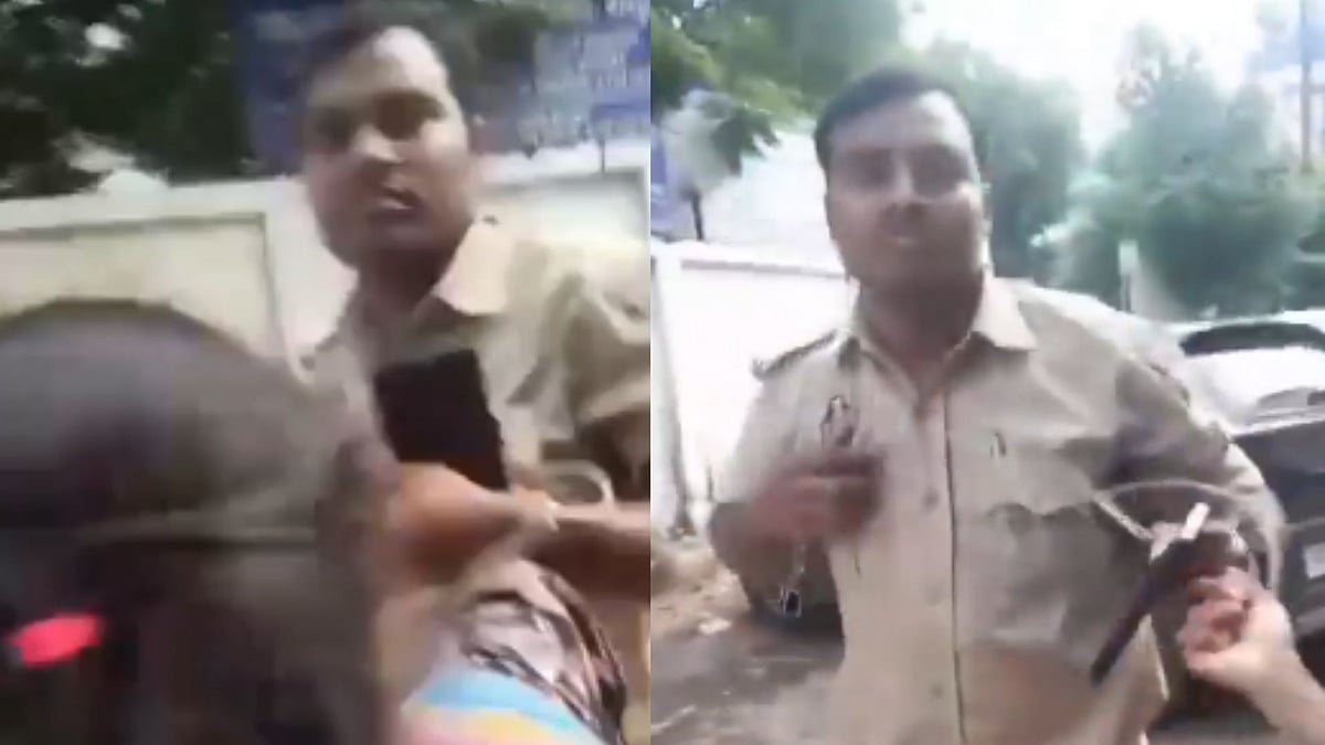 Woman Drags UP Constable By Collar After He Molests Her Daughter In  Kanpur; Accused Suspended -...