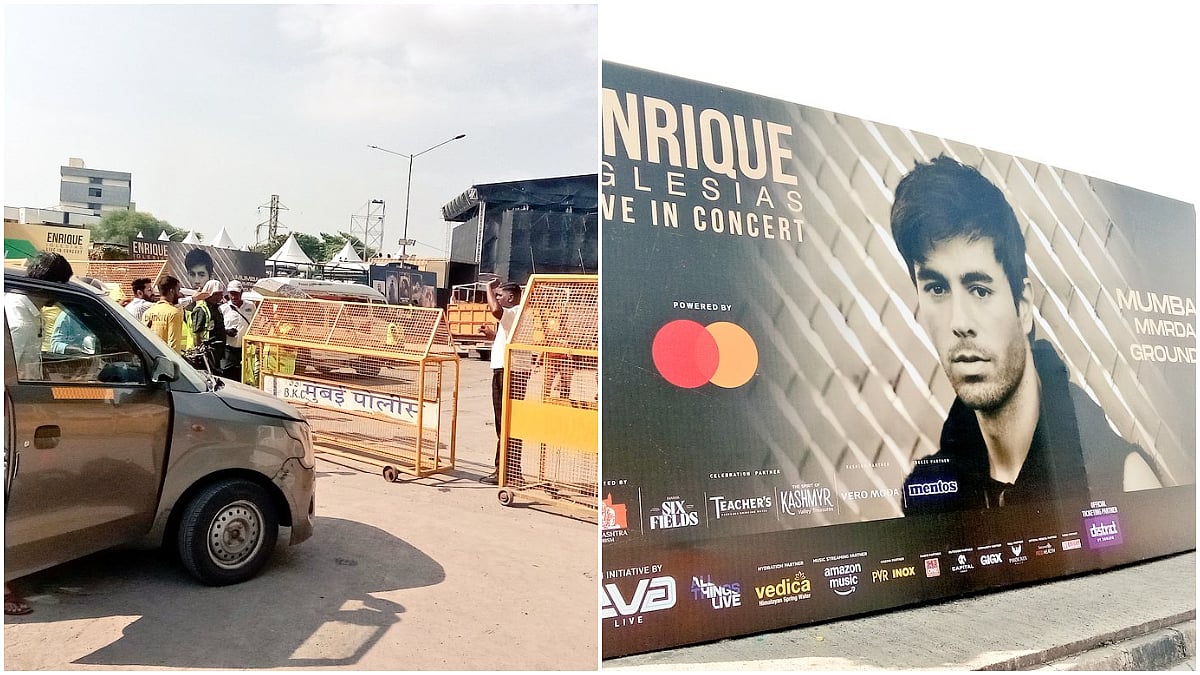 'FIR Should Be Filed Against Organisers': BKC Residents Upset As Roads Closed For Enrique Iglesias Concert At MMRDA Grounds In Mumbai