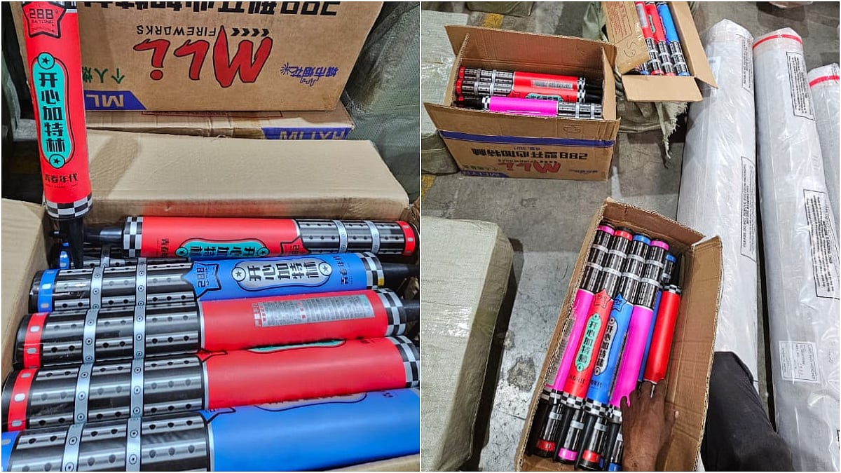 Mumbai Crime: DRI Seizes Illegal Chinese Firecrackers Worth ₹4.4 Crore At Nhava Sheva Port Under ‘Operation Fire Trail’