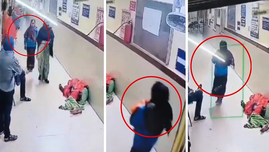 MP News: Posing As Relative, Woman Kidnaps One-Day-Old Baby From Hospital In Shivpuri--CCTV Clip...