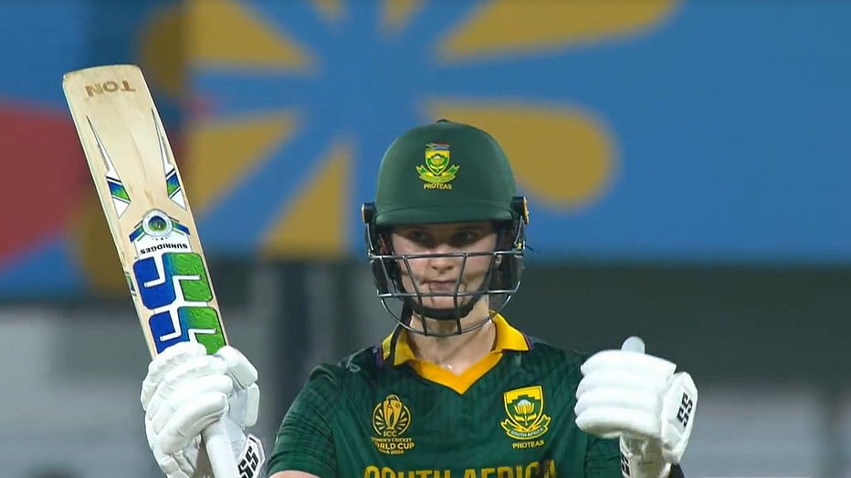 Laura Wolvaardt's Masterclass: South African Skipper Smashes 169 Runs Off 143 Balls During SA W Vs ENG W ICC Women's World Cup Semifinal Match In Guwahati