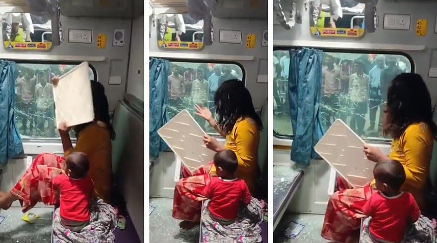 MP News: Waiting For Help, Woman Smashes Train Window After Her Purse Gets Stolen Onboard...