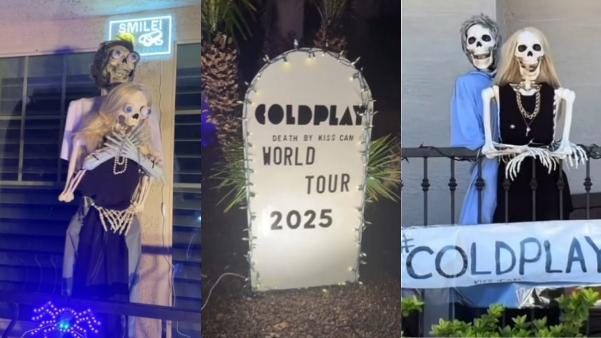 From Kiss Cam To Chris Martin, Coldplay-Themed Halloween Decoration Wins Internet; Visuals Inside