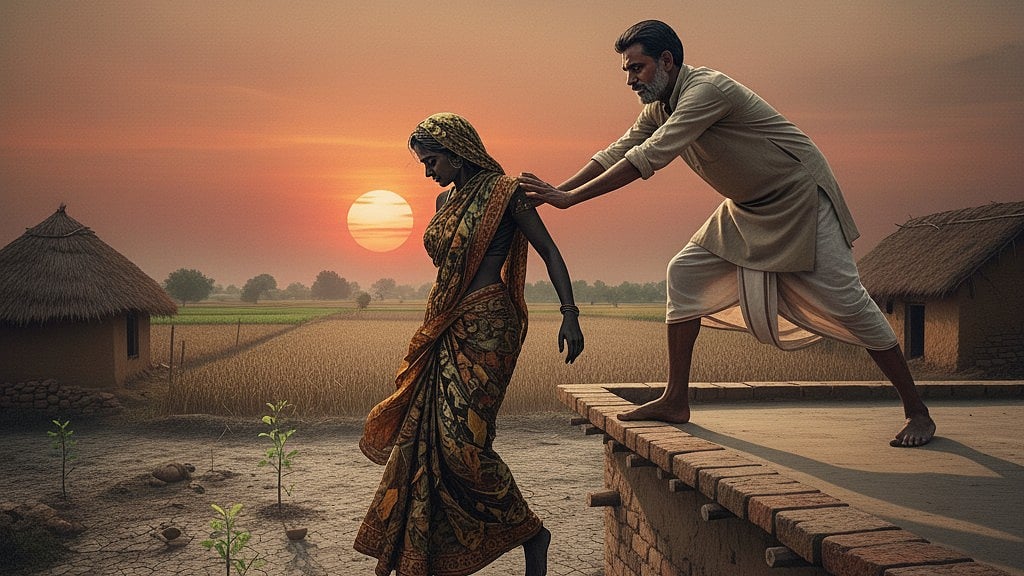 Man Pushes Wife Off Roof After She Refused To Sleep With Him In UP's Jhansi