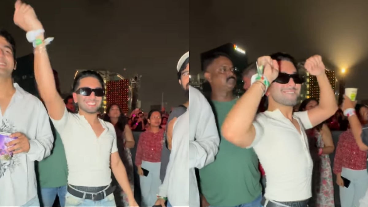 'Asli Concert Yaha Hai': Orry Grooves To Enrique Iglesias's Bailando At Mumbai Concert