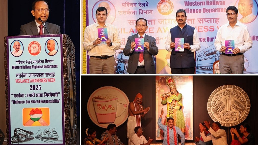 Western Railway Observes Vigilance Awareness Week 2025