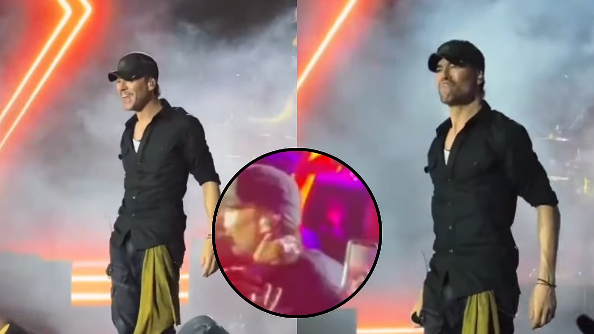 Enrique Iglesias Mumbai Concert: Spanish Singer Kisses A Fan - Watch Viral Video