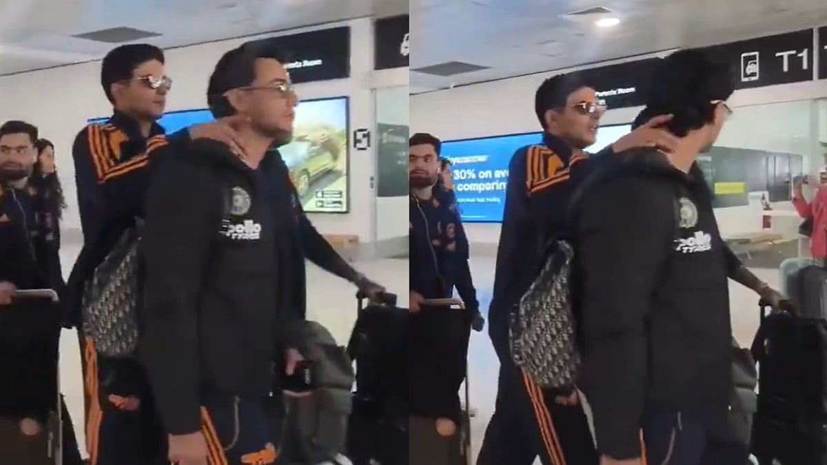 Hilarious Scenes! Shubman Gill Playfully Grabs Abhishek Sharma's Neck Ahead Of IND Vs AUS 2nd T20...