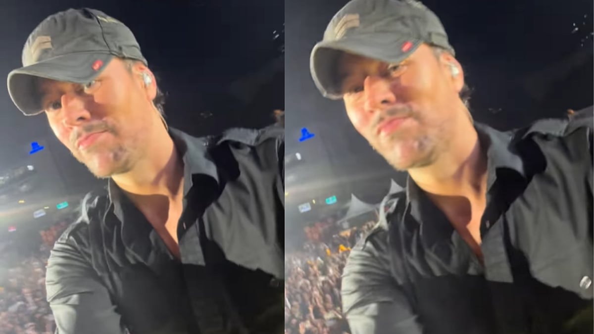 Enrique Iglesias Catches Fan's Phone Mid-Performance In Mumbai & Records Surprise Video In Viral Clip | WATCH